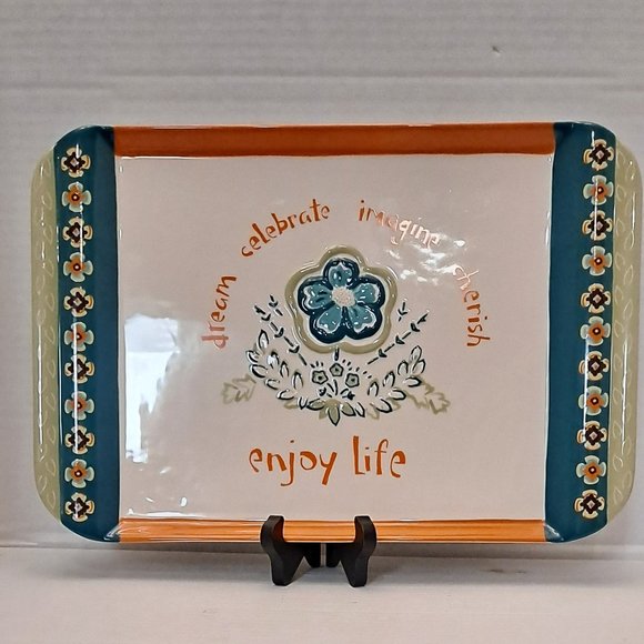 ENJOY LIFE SERVING PLATTER - Picture 1 of 5